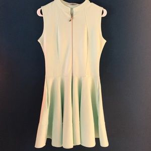 Sea foam green dress